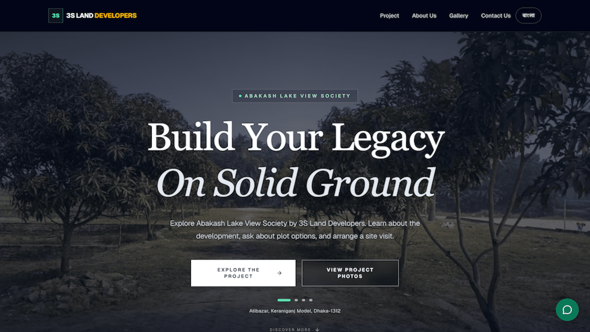 3S Land Developers bilingual real-estate website